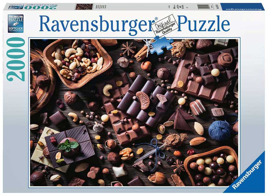 Ravensburger Puslespill, Chocolate Paradise 2000 brikker