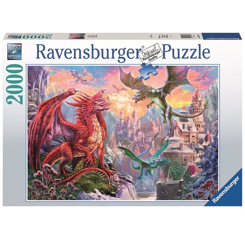Ravensburger Puslespill, Fantasy Dragon 2000 brikker