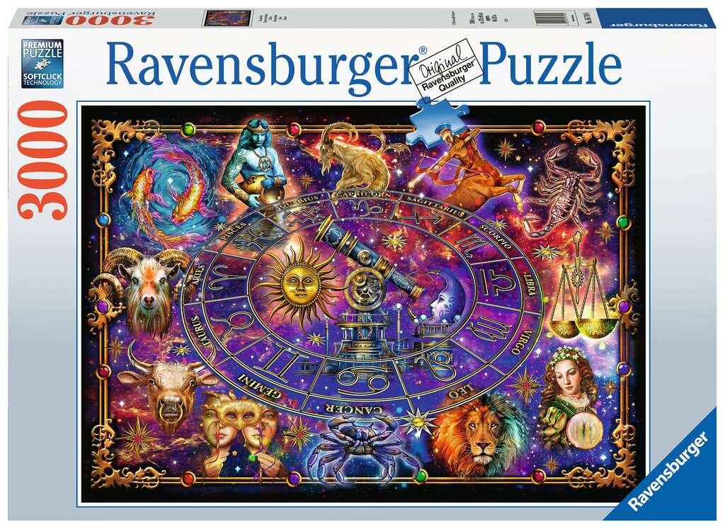 Ravensburger Puslespill, Zodiac 3000 brikker