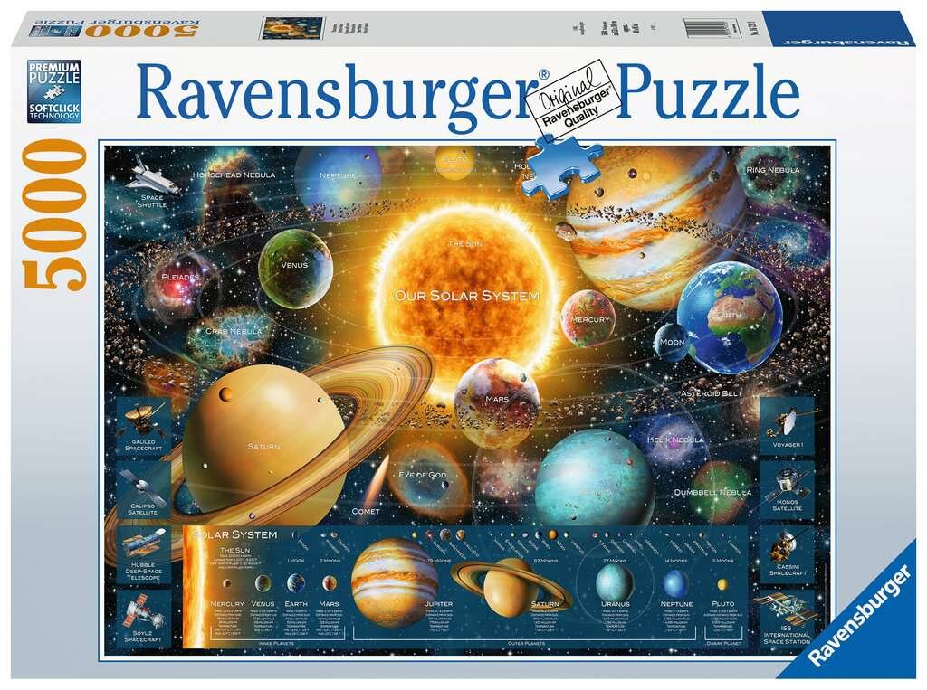 Ravensburger Puslespill, Space Odyssey 5000 brikker