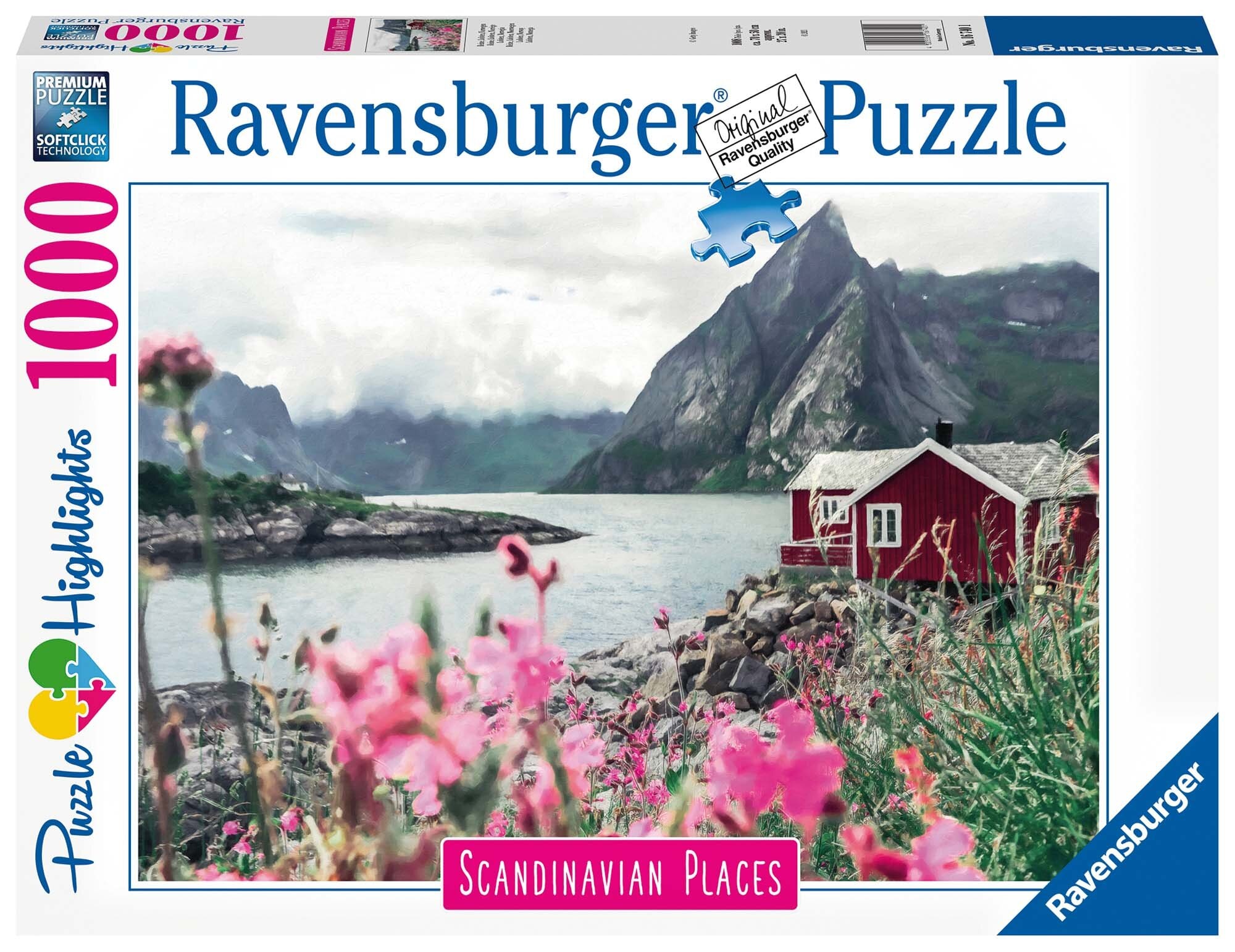 Ravensburger Puslespill, Lofoten, Norway 1000 brikker