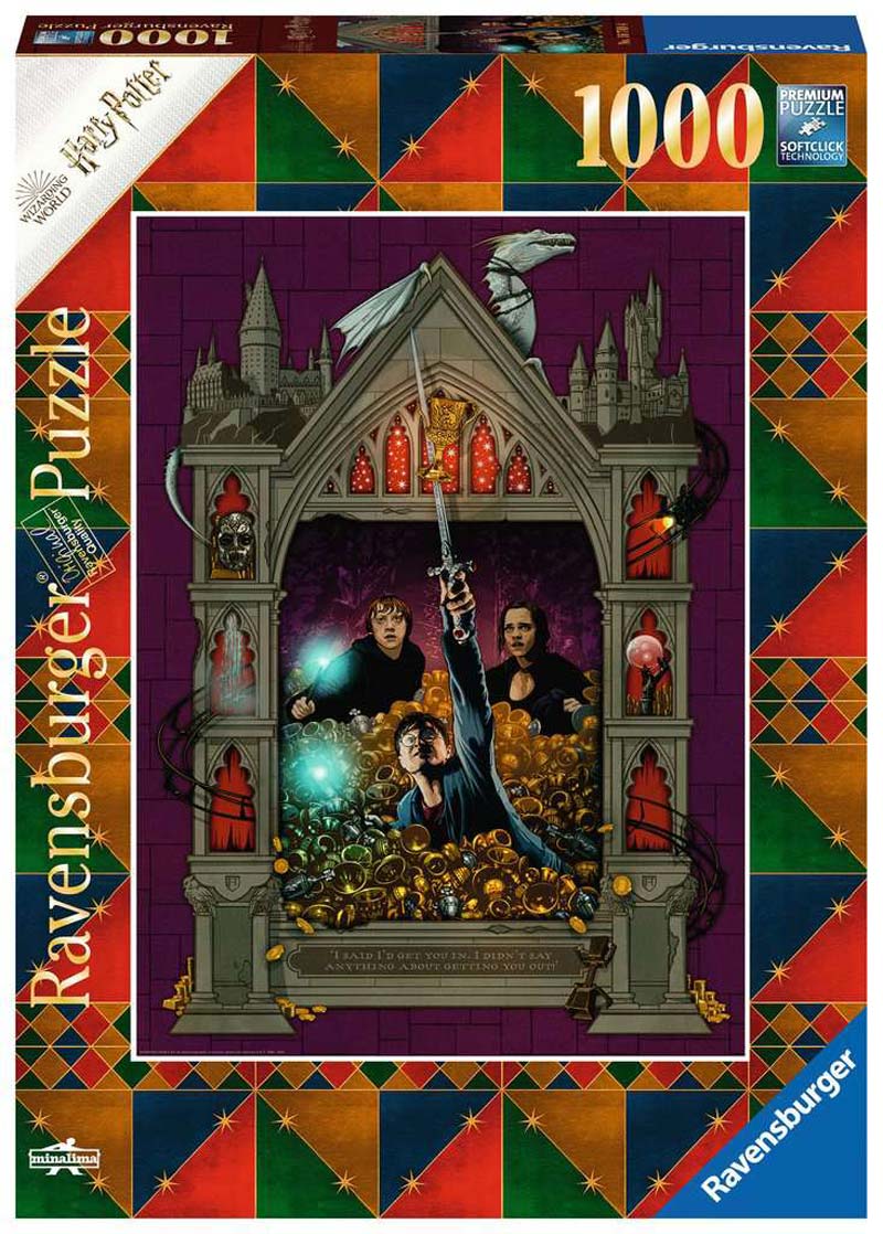 Ravensburger Puslespill, Harry Potter and The Deathly Hallows - 2 Part, 1000 brikker