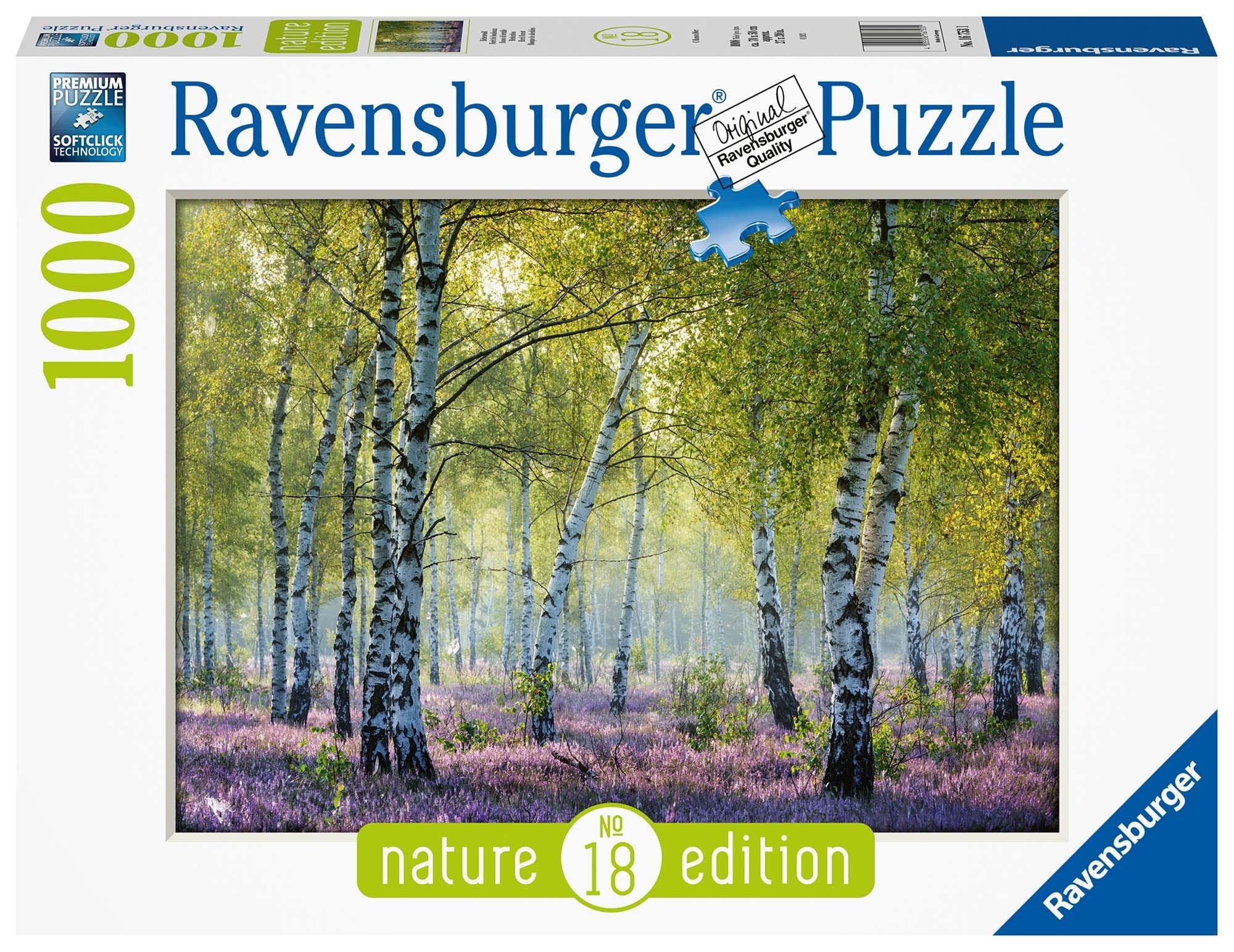 Ravensburger Puslespill, Birch Forest 1000 brikker