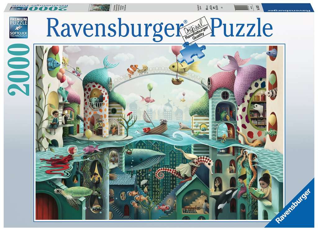 Ravensburger Puslespill, If Fish Could Walk 2000 brikker
