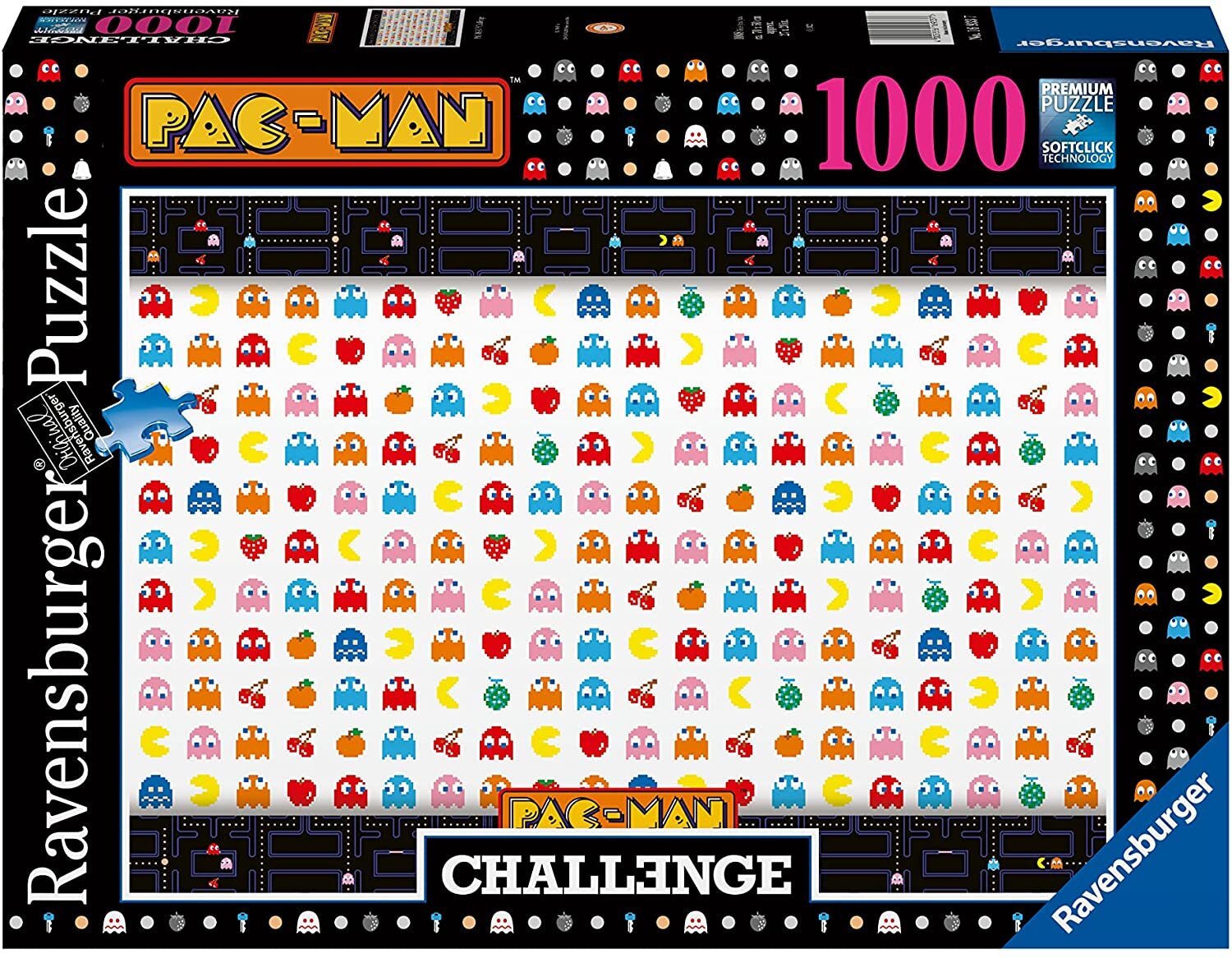 Ravensburger Puslespill, Pac-Man Challenge 1000 brikker