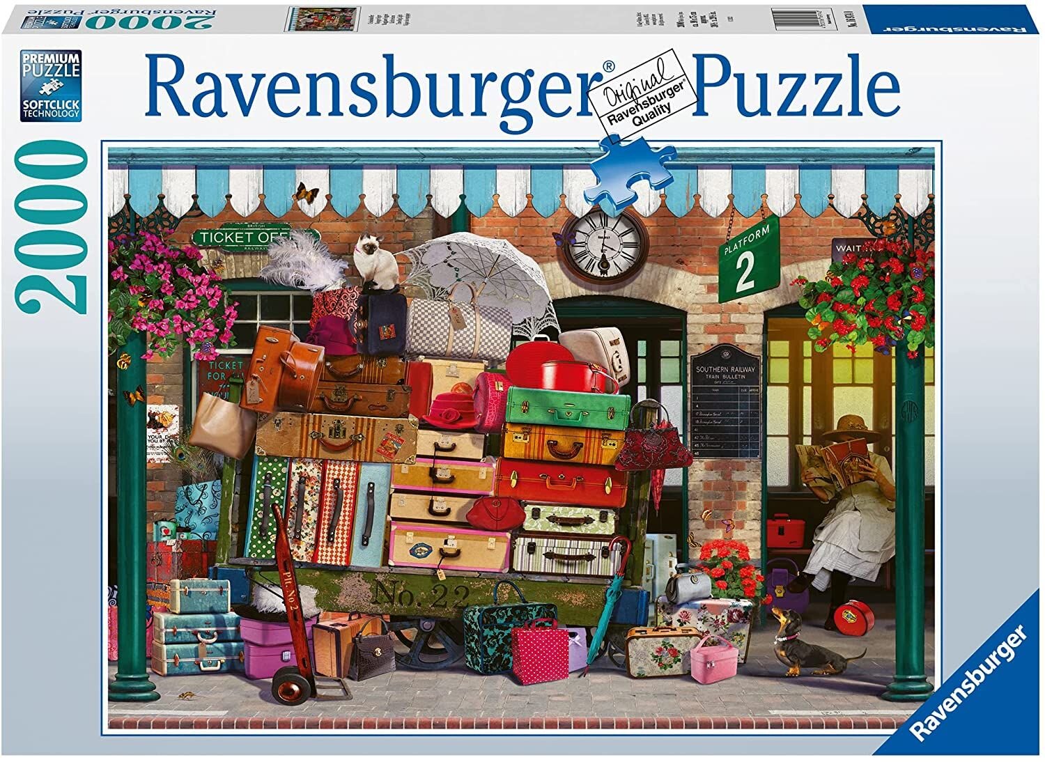 Ravensburger Puslespill, Traveling Light 2000 brikker