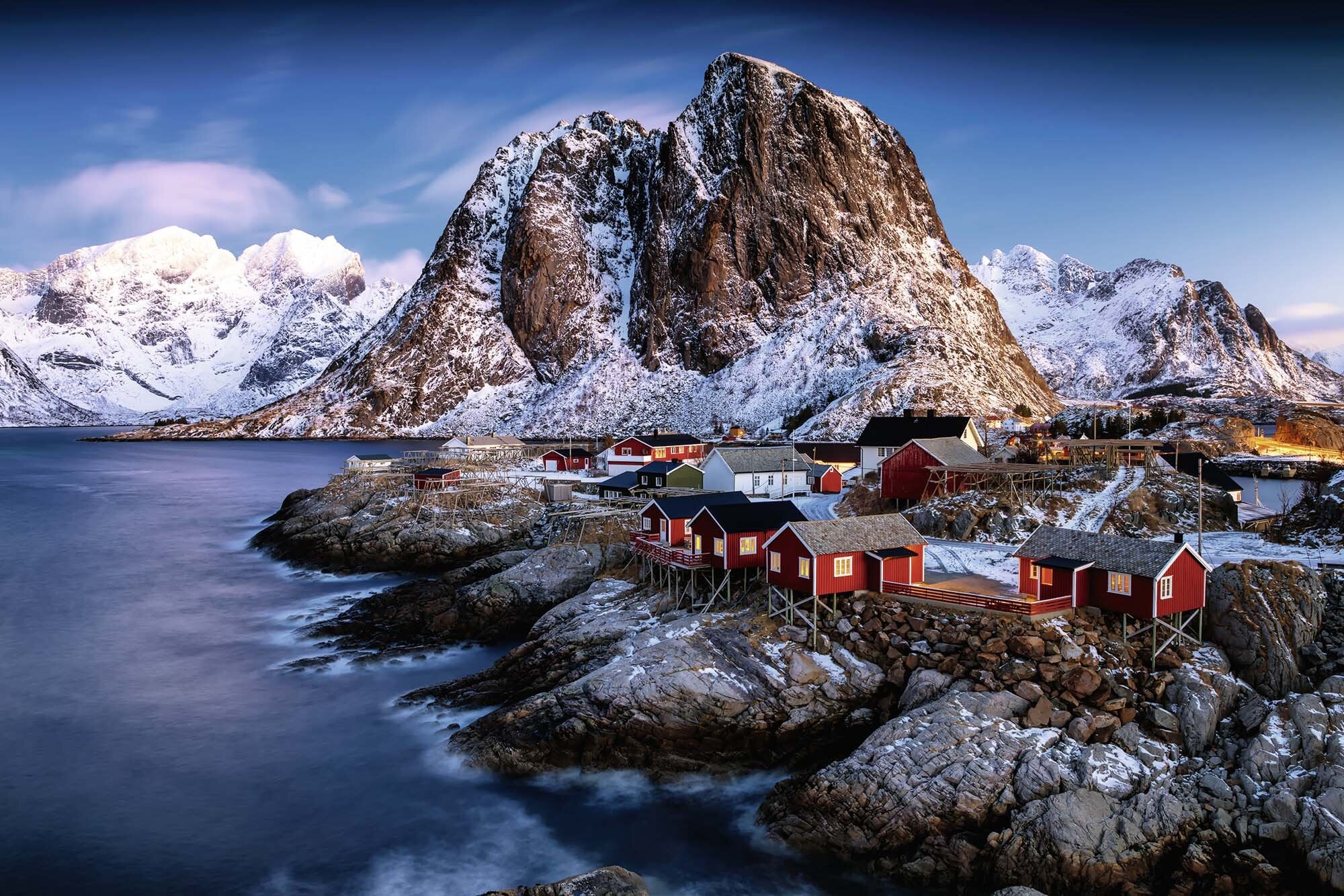 Ravensburger Puslespill, Hamnoy, Lofoten 3000 brikker