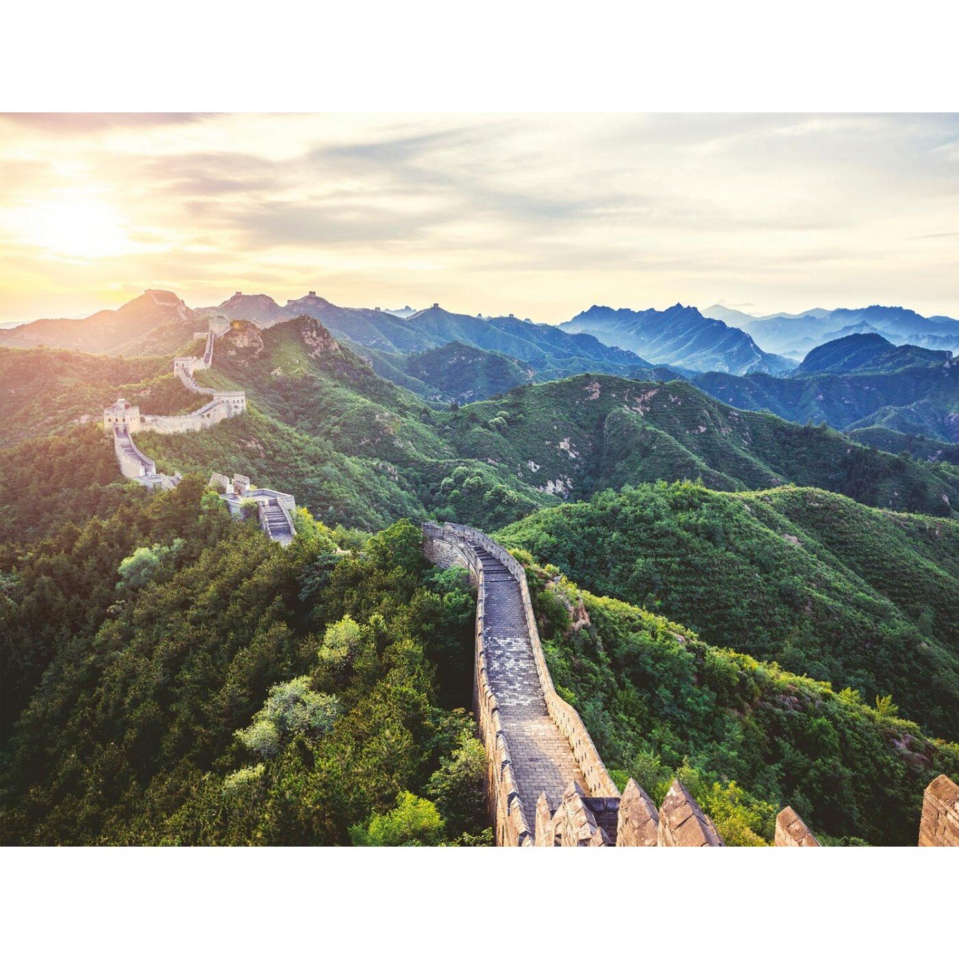 Ravensburger Puslespill - Great Wall of China 2000 brikker