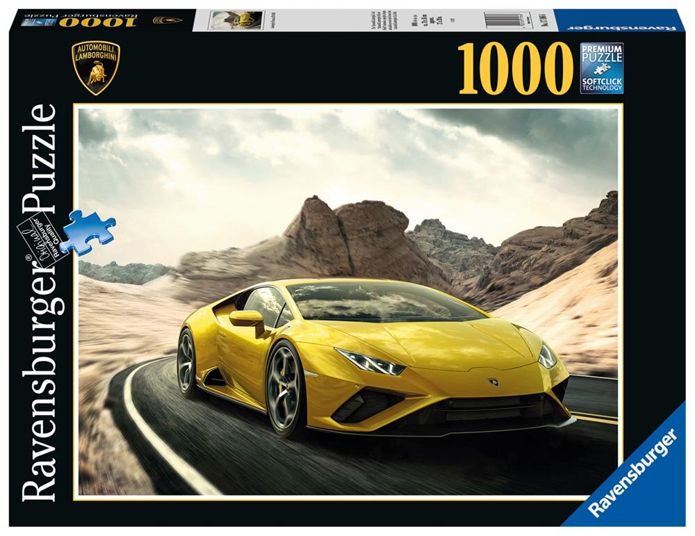 Ravensburger Puslespill - Lamborghini 1000 brikker