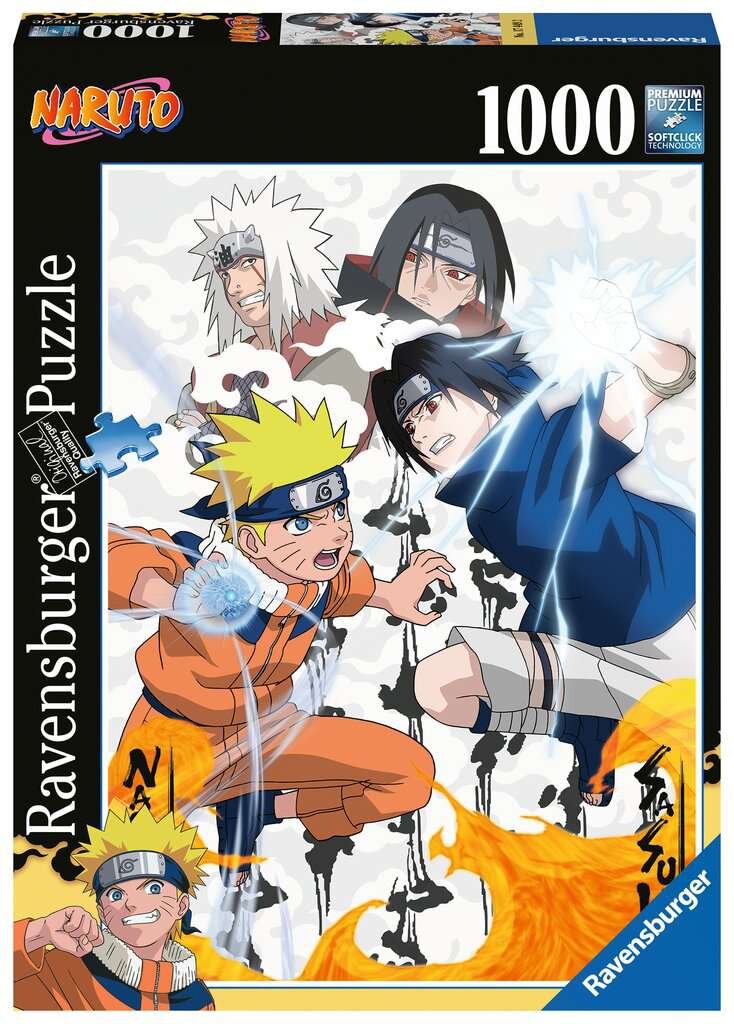 Ravensburger Puslespill - Naruto vs Sasuke 1000 brikker