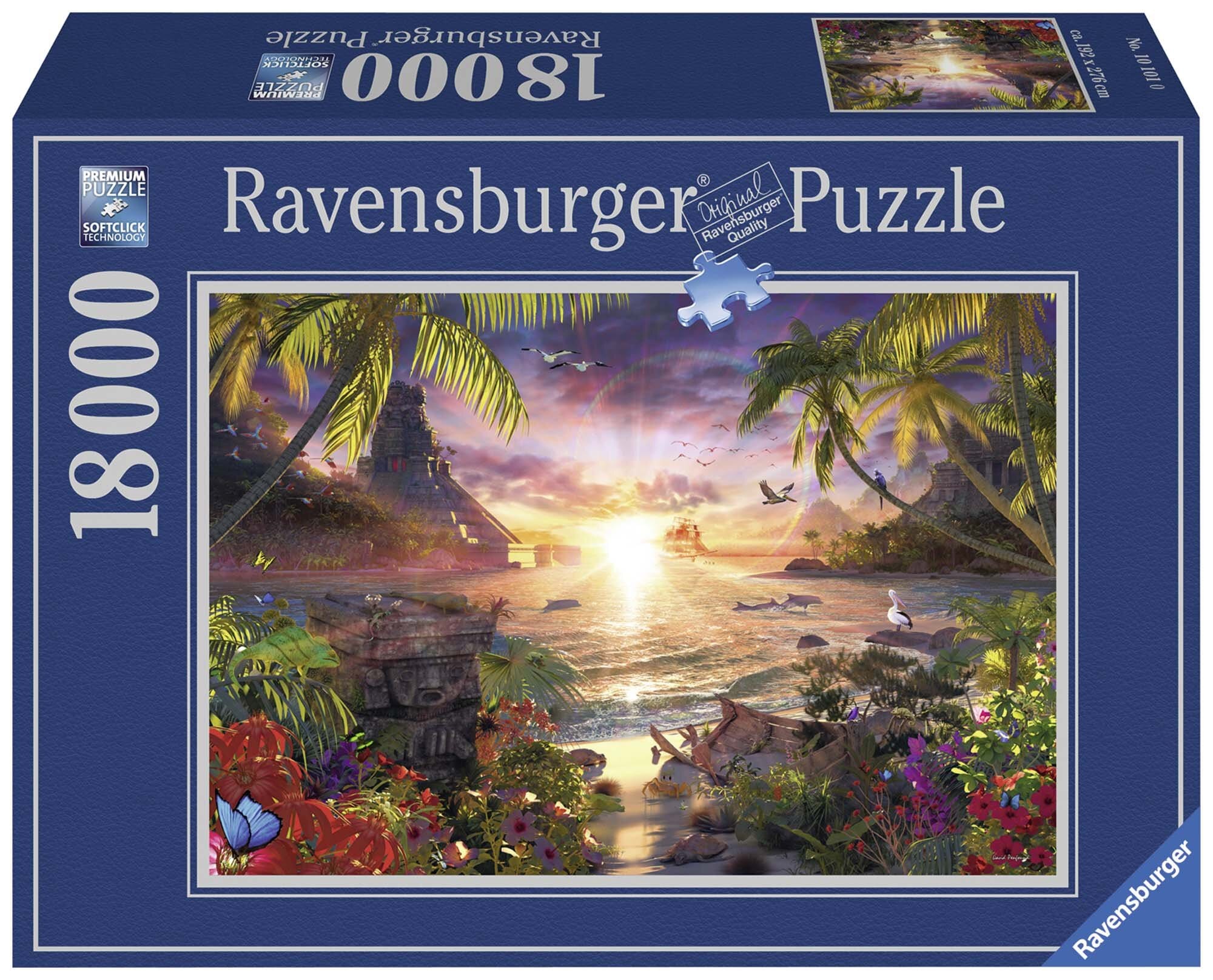 Ravensburger Puslespill, Paradise Sunset 18000 brikker