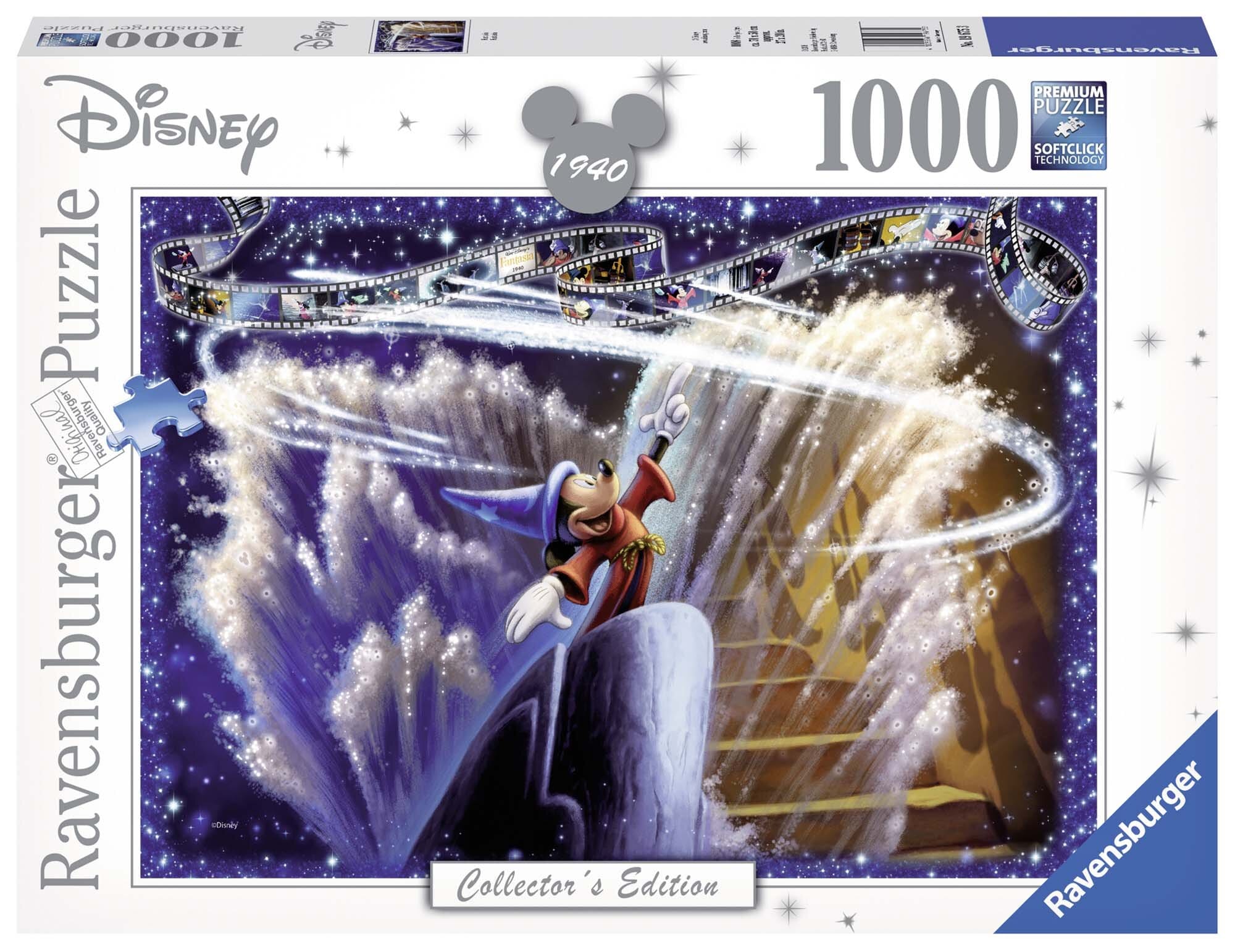 Ravensburger Puslespill, Disney - Fantasia 1000 brikker