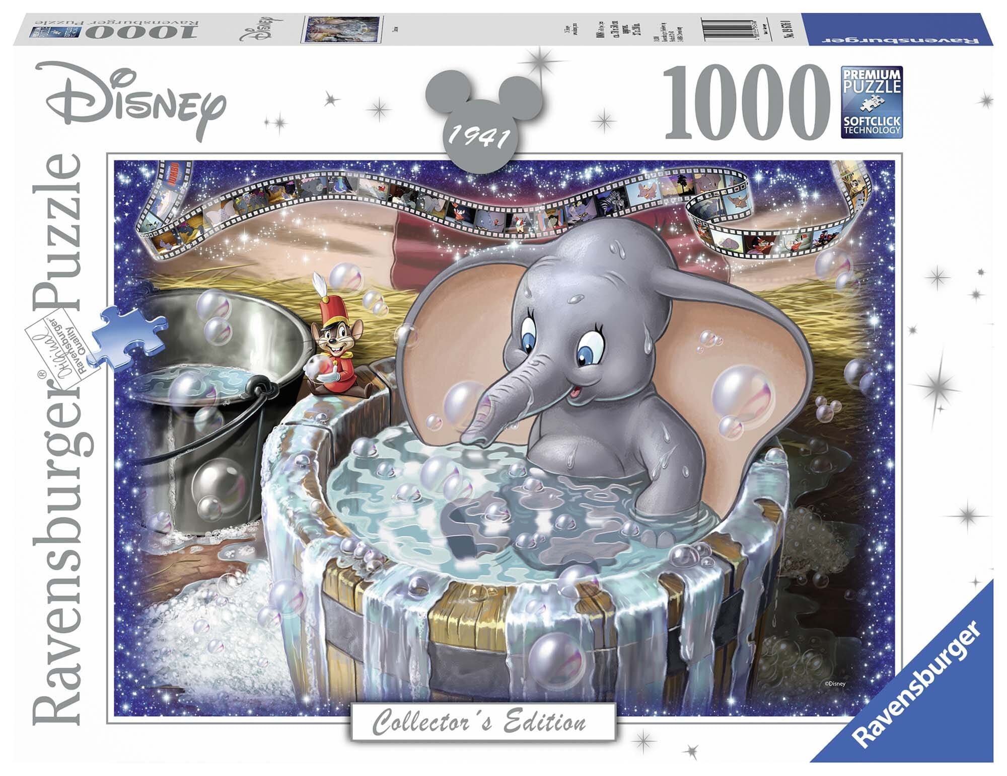 Ravensburger Puslespill, Disney - Dumbo 1000 brikker