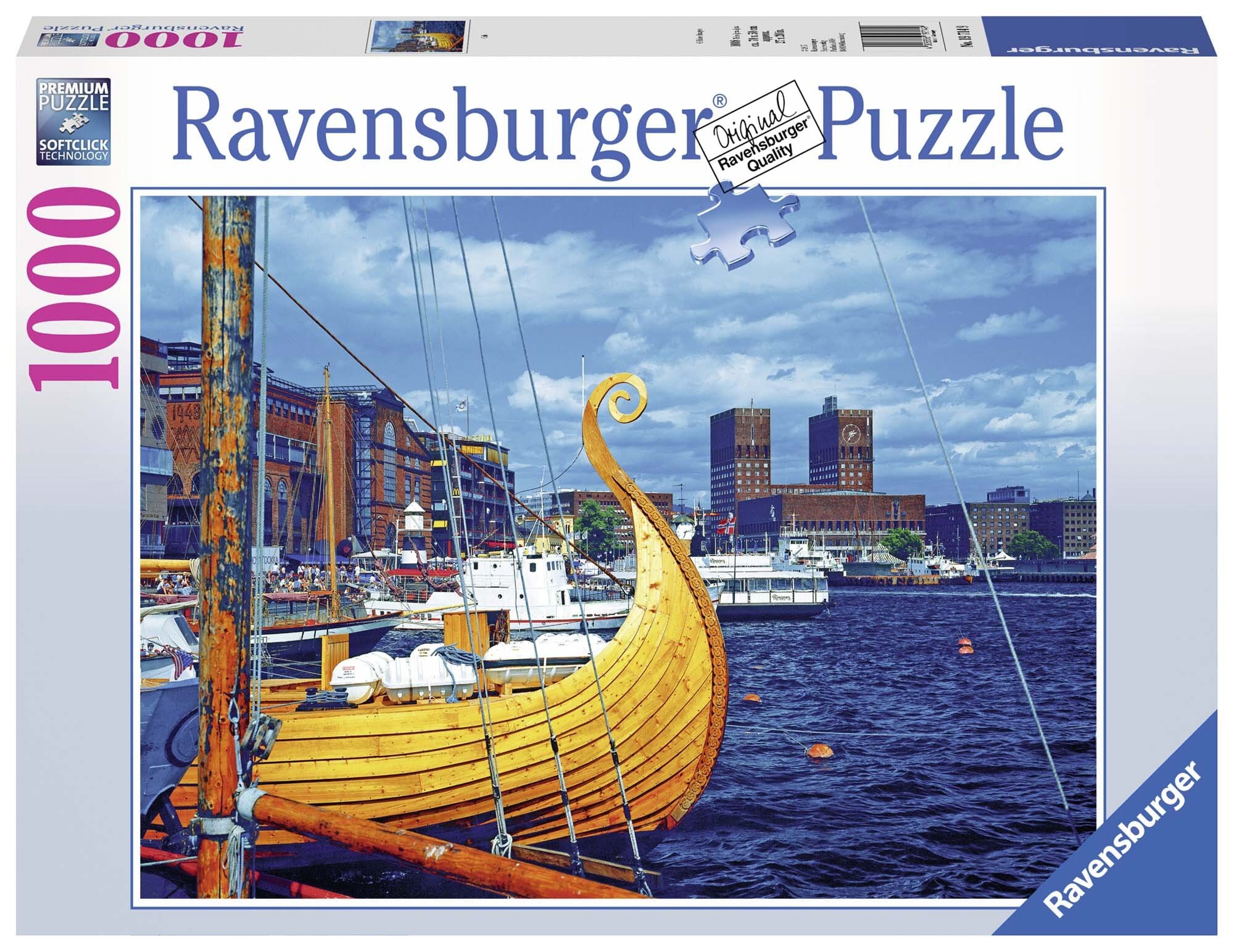 Ravensburger Puslespill, Oslo, Norway 1000 brikker