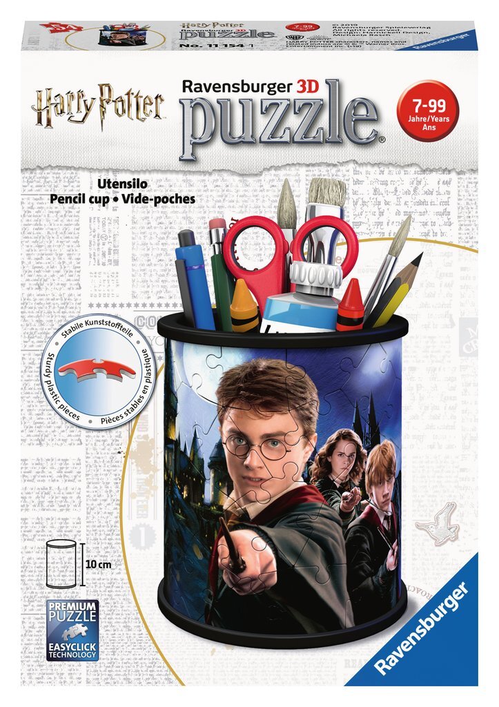 Ravensburger 3D Puslespill, Harry Potter blyantholder, 54 brikker