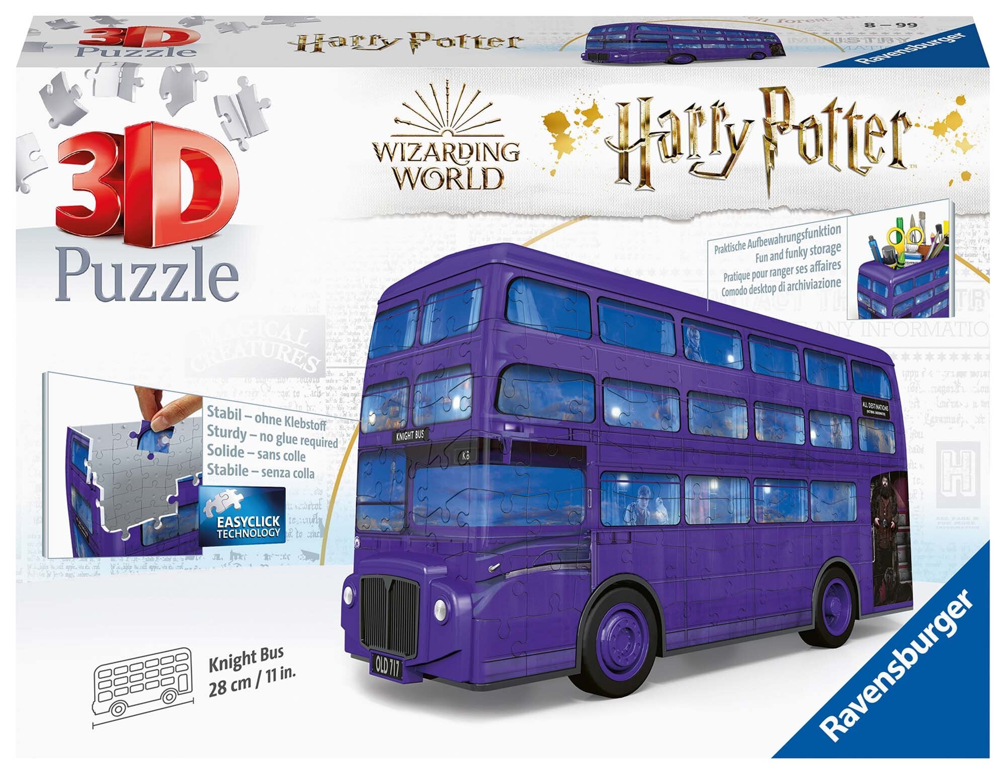 Ravensburger 3D Puslespill, Harry Potter Night Bus 216 brikker