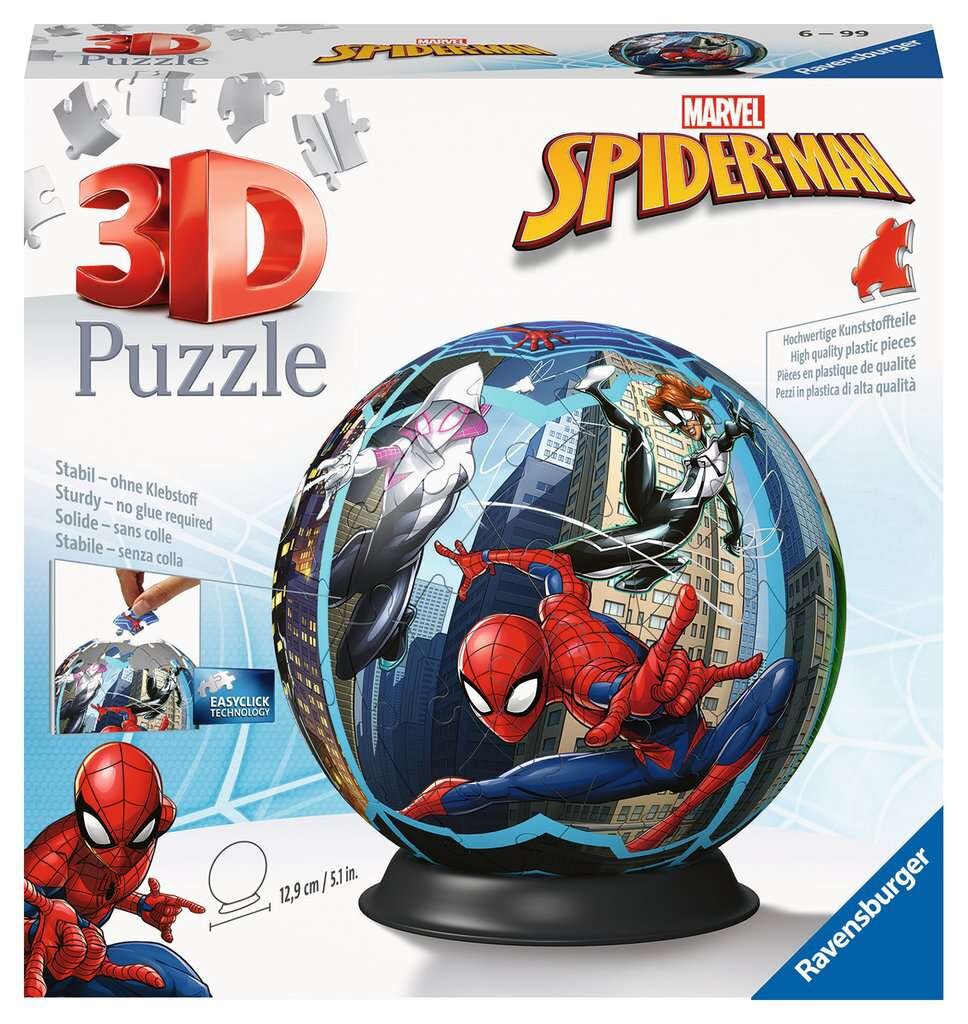 Ravensburger 3D Puslespill - Spiderman 72 brikker