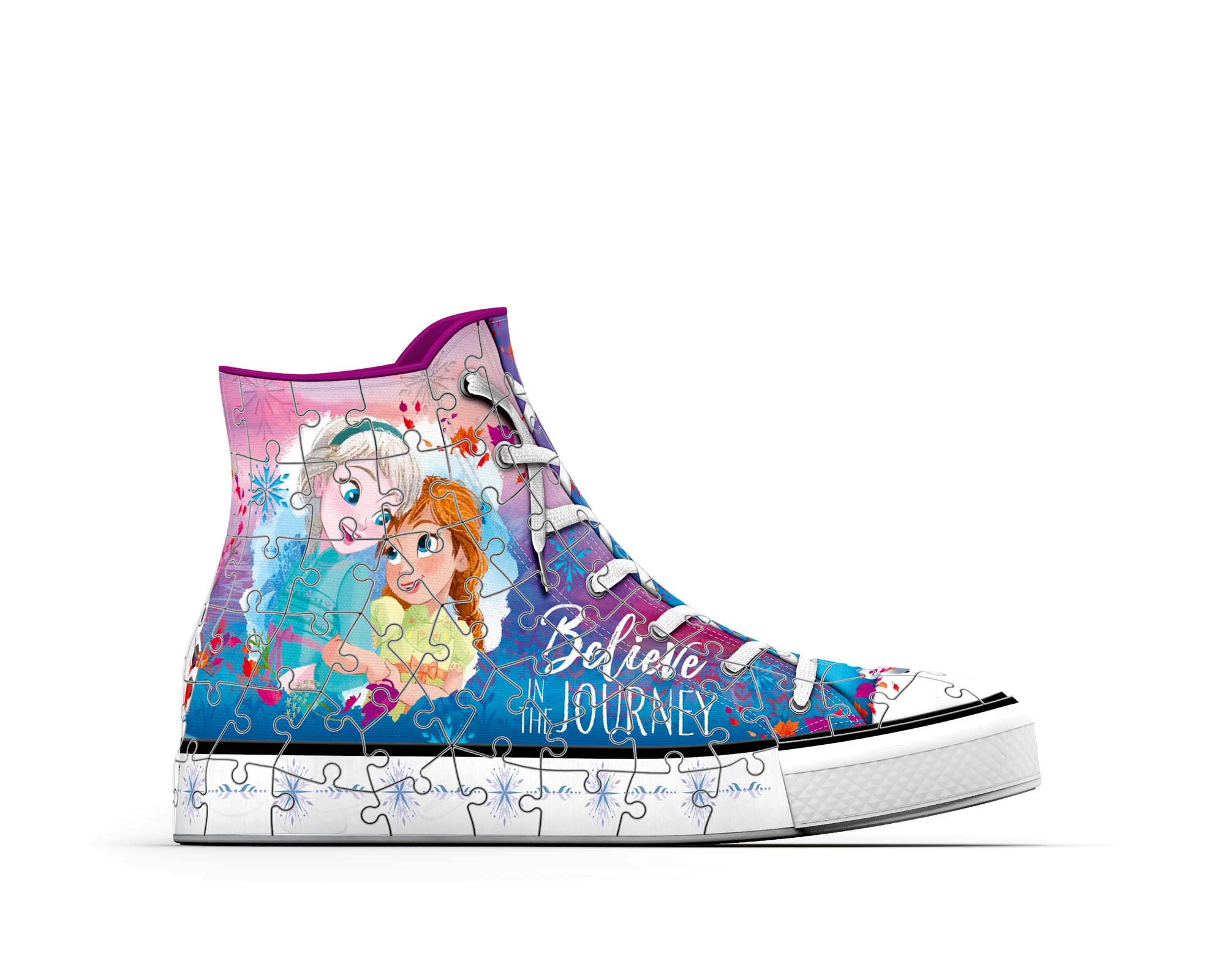 Ravensburger 3D Puslespill, Disney Frozen 2 sneaker 108 brikker