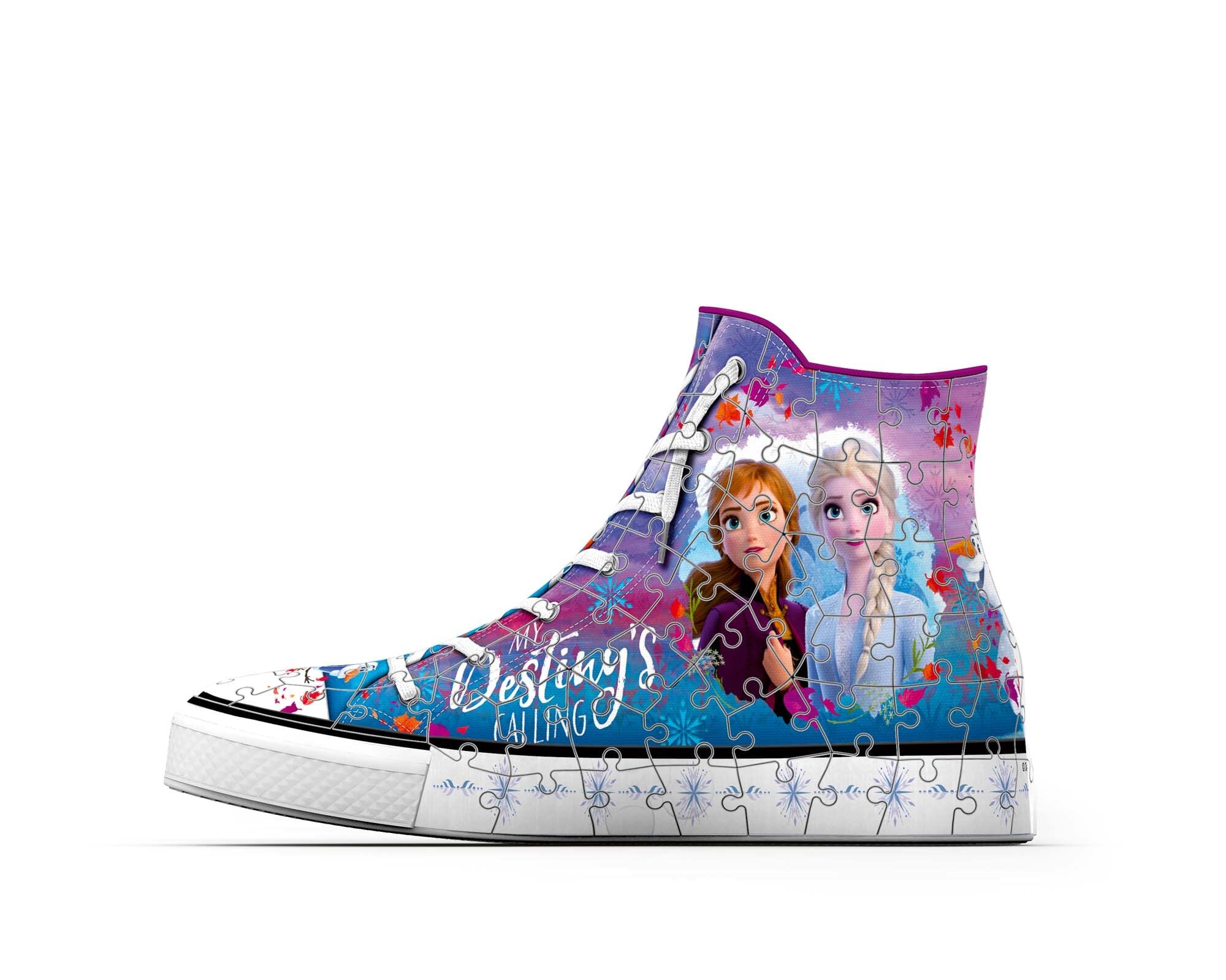 Ravensburger 3D Puslespill, Disney Frozen 2 sneaker 108 brikker