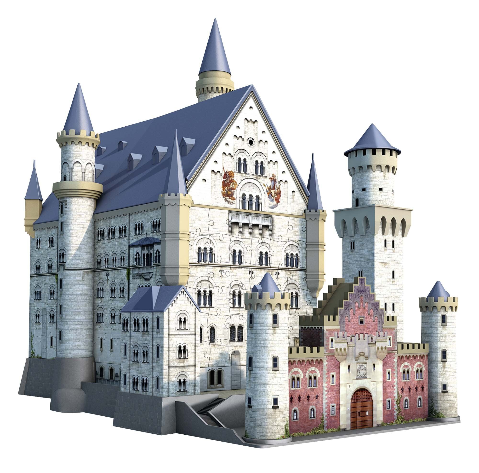 Ravensburger 3D Puslespill, Neuschwanstein Castle 216 brikker