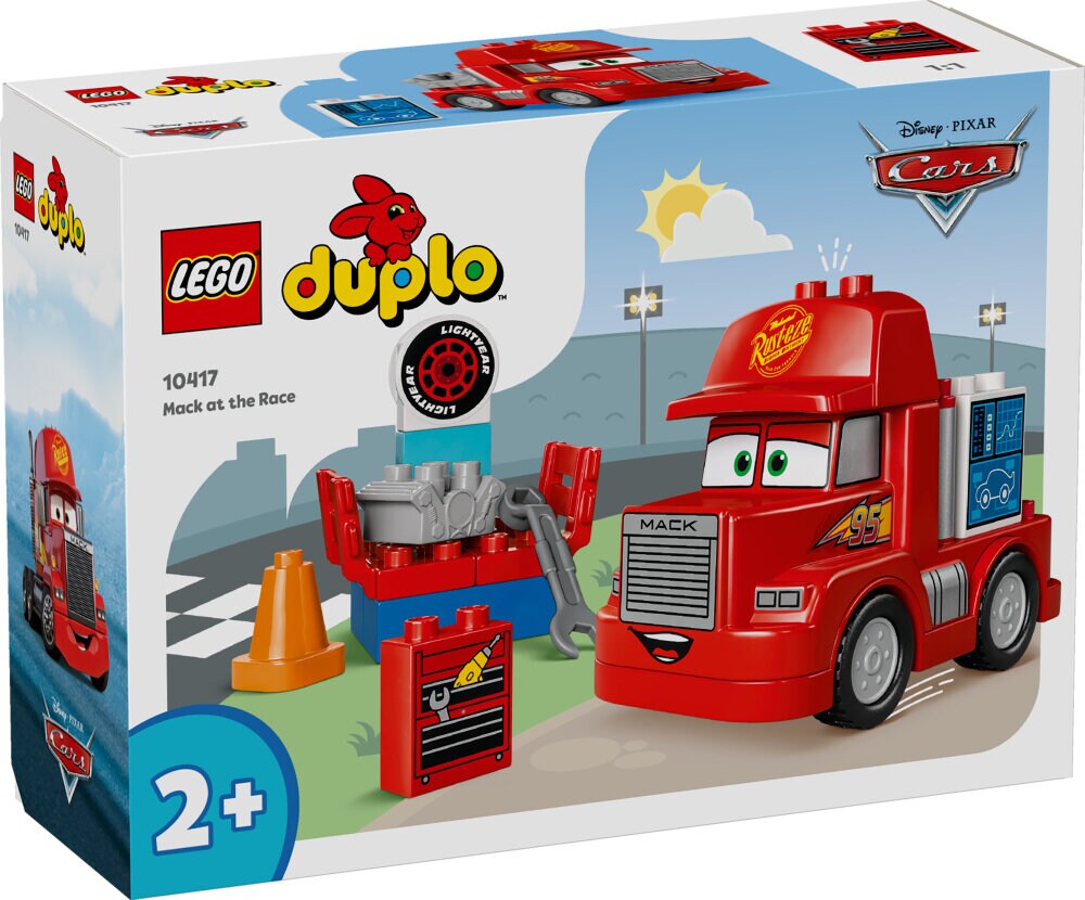 LEGO Duplo - Mack ved racingbanen 2+