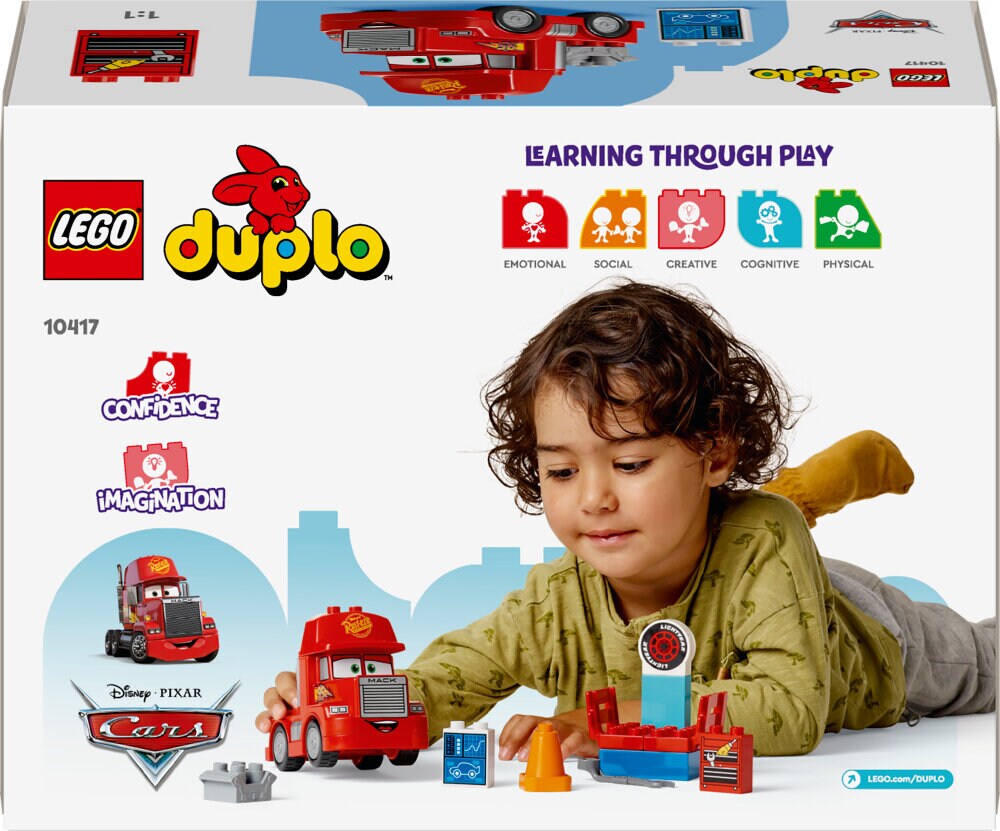 LEGO Duplo - Mack ved racingbanen 2+