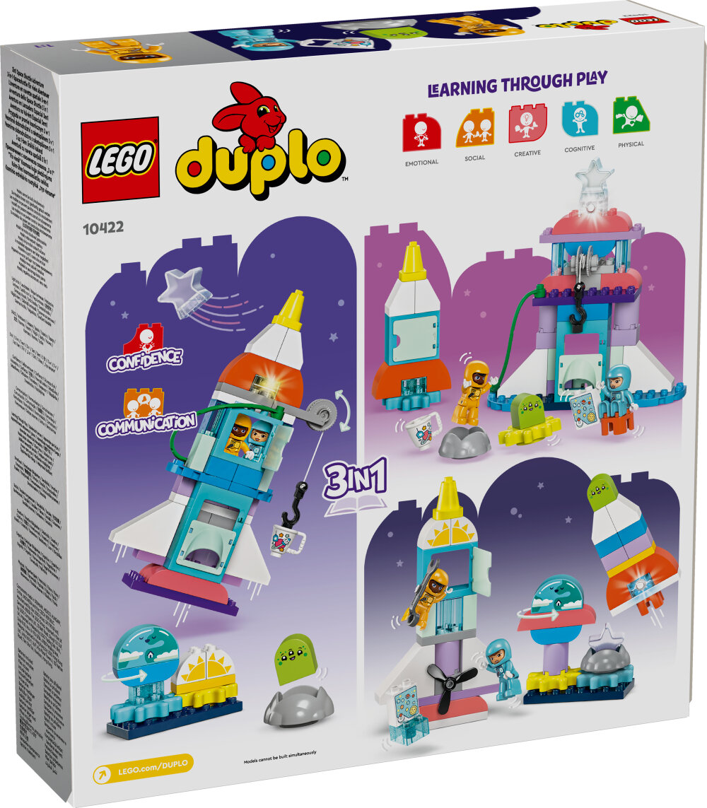 LEGO Duplo - 3-i-1 Romfergeeventyr 3+