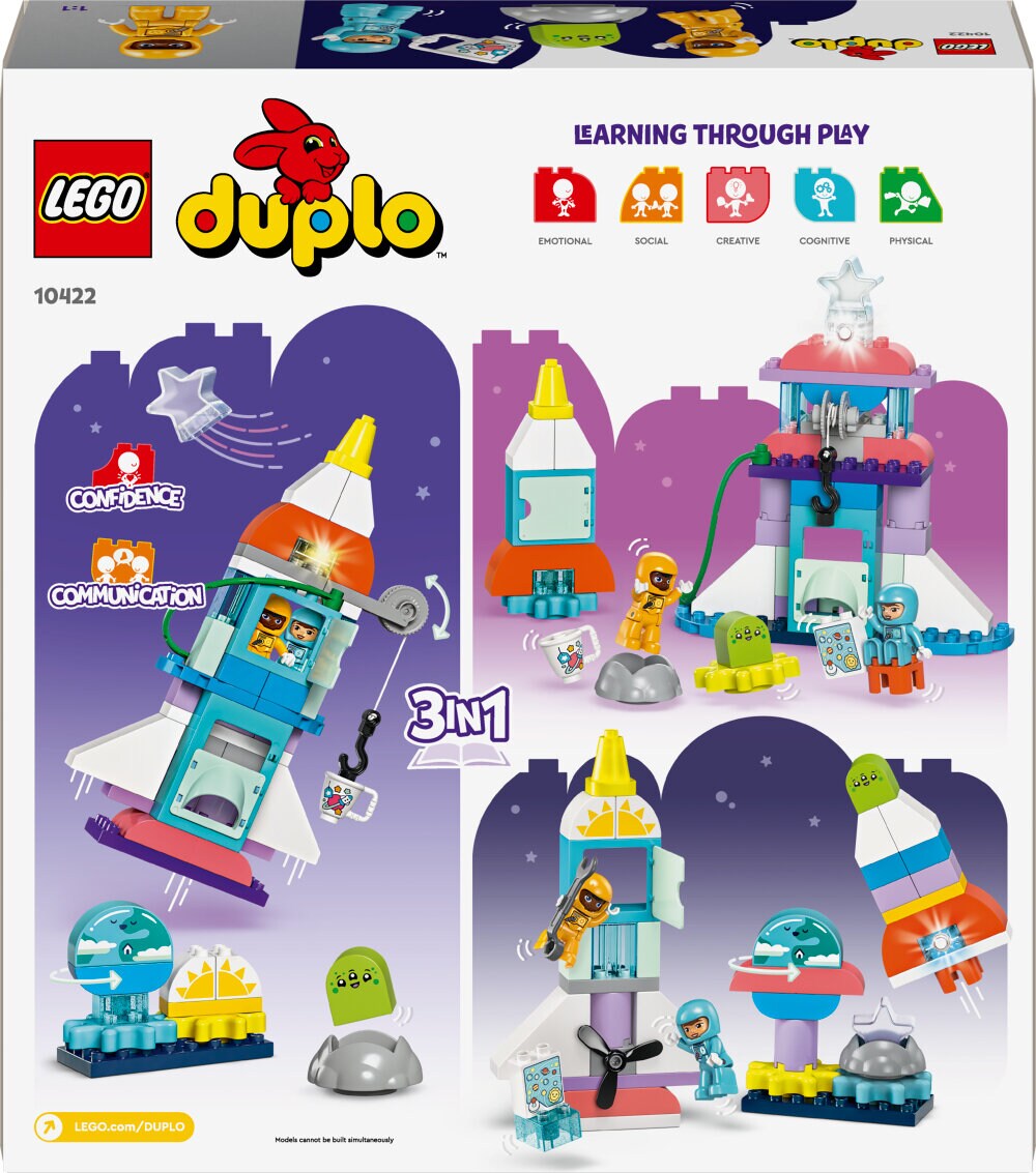 LEGO Duplo - 3-i-1 Romfergeeventyr 3+