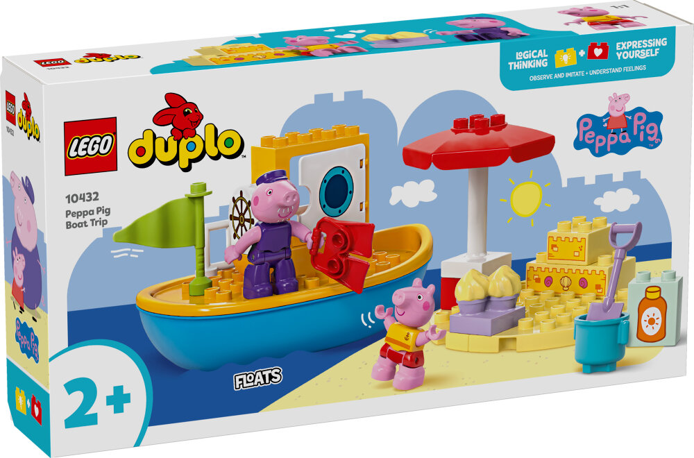LEGO Peppa Gris - Båttur med Peppa Gris 2+