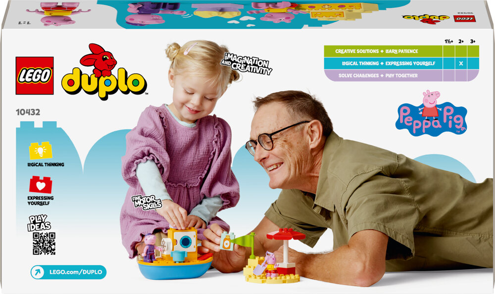 LEGO Peppa Gris - Båttur med Peppa Gris 2+
