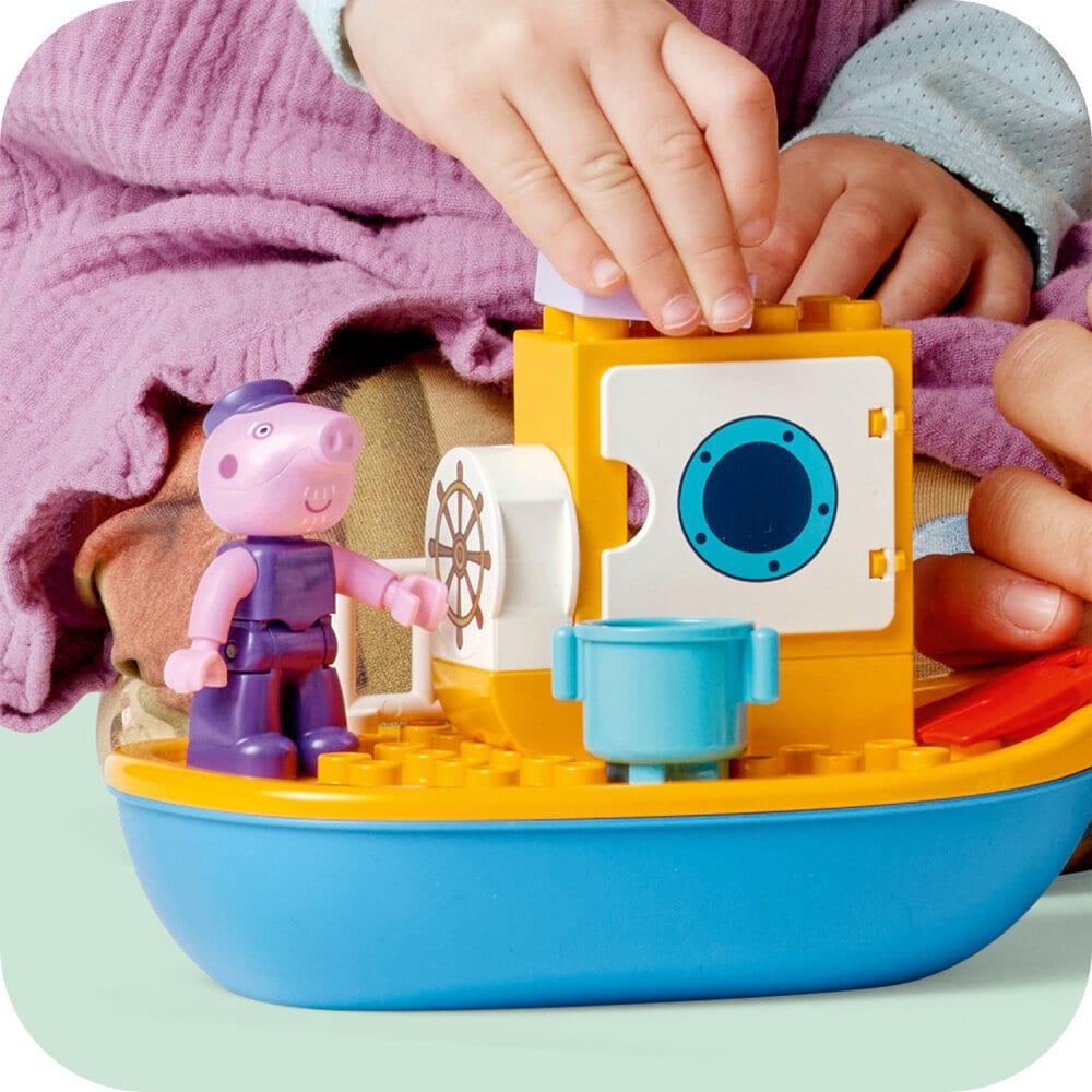 LEGO Peppa Gris - Båttur med Peppa Gris 2+