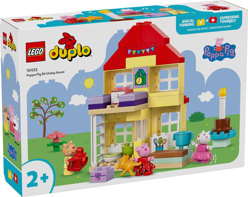 LEGO Peppa Gris - Bursdagshuset til Peppa Gris 2+