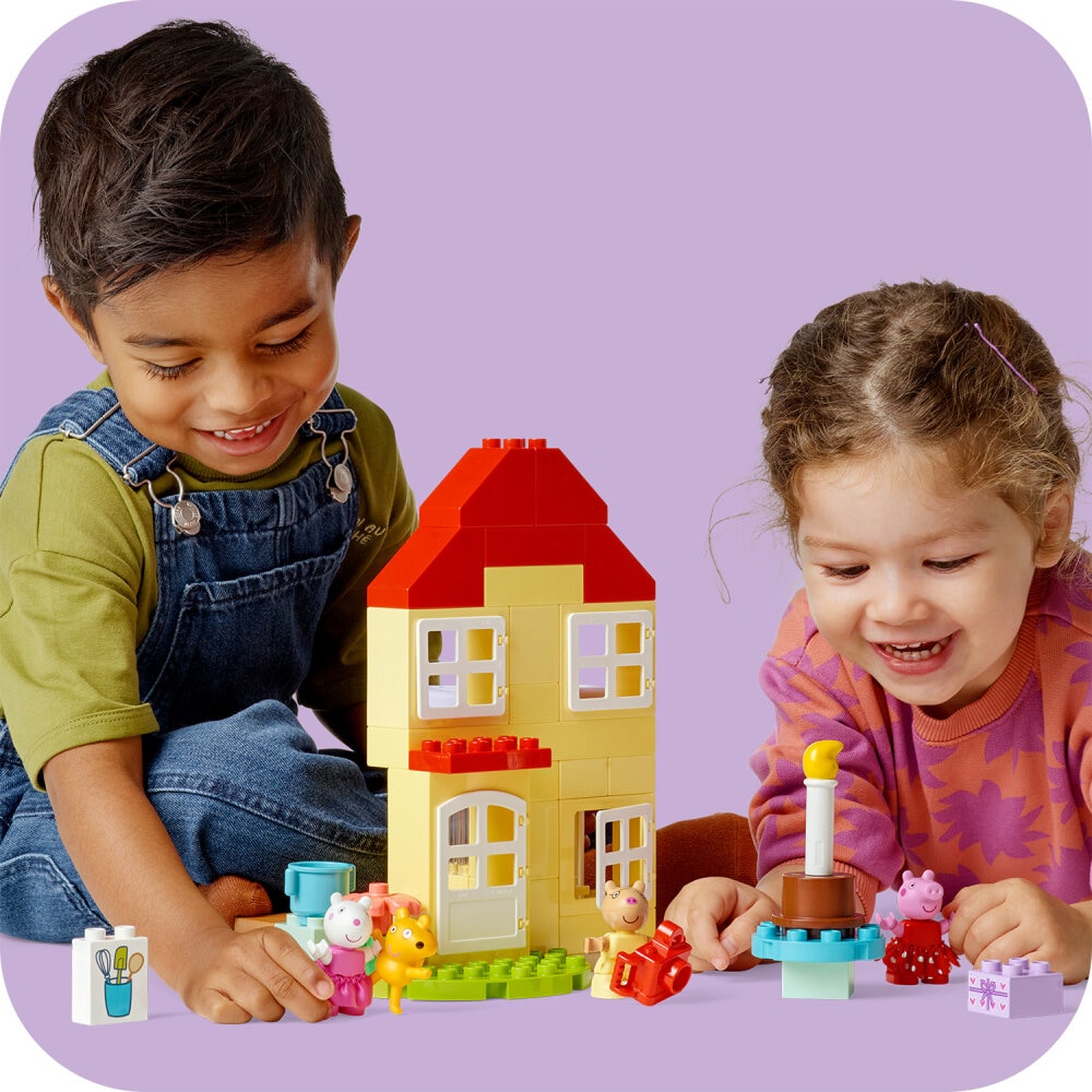 LEGO Peppa Gris - Bursdagshuset til Peppa Gris 2+