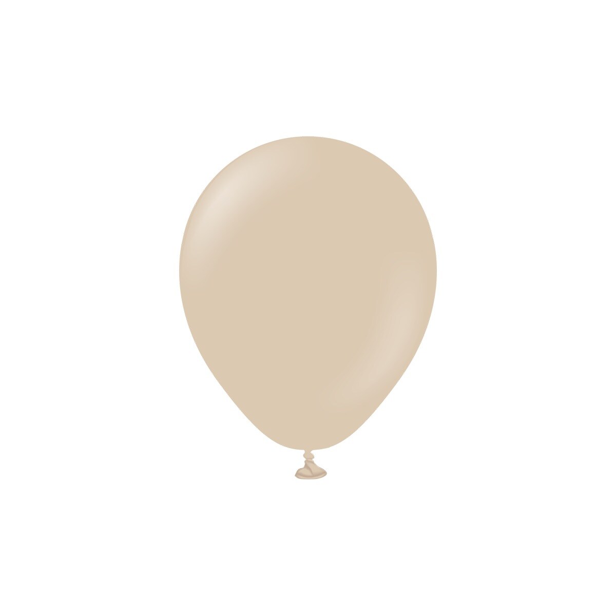 Premium Latexballonger Hasselnøtt 13 cm 25 stk.