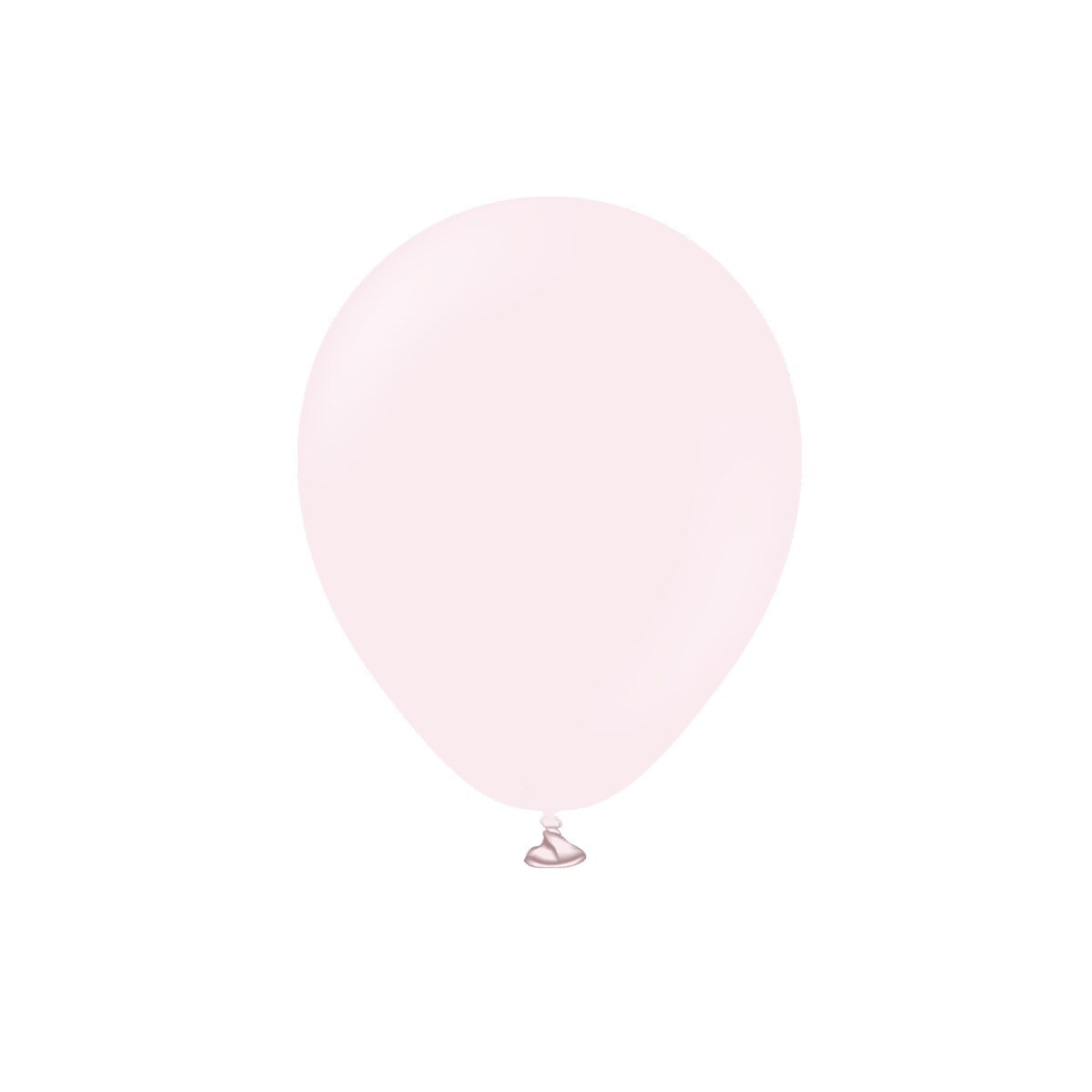 Premium Latexballonger Pastellrosa 13 cm 25 stk.