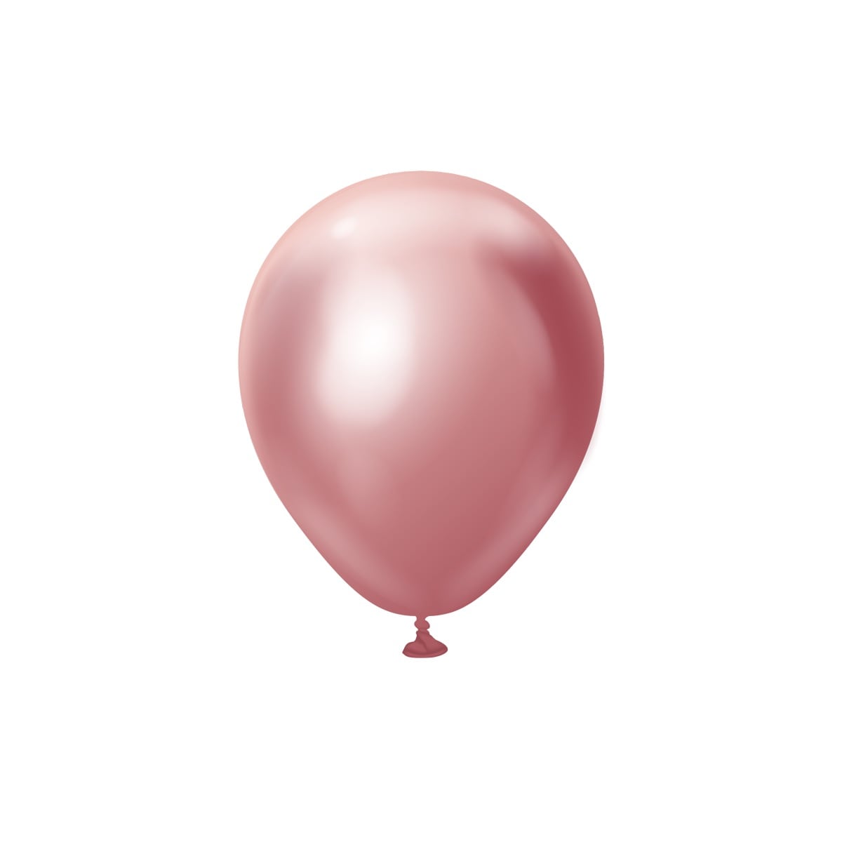 Premium Latexballonger Rosa Chrome 13 cm 25 stk.