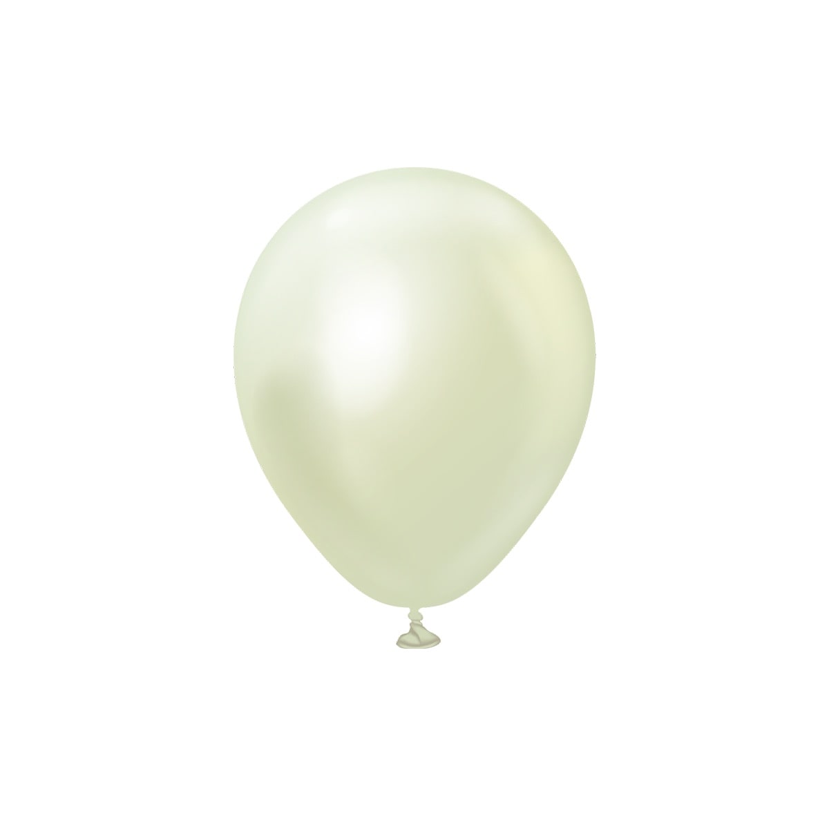 Premium Latexballonger Green Gold Chrome 13 cm 25 stk.