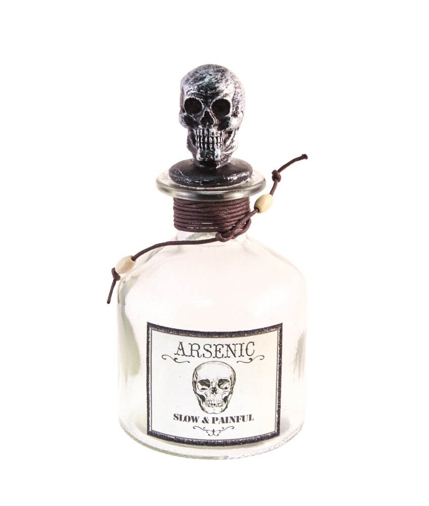 Halloweendekorasjon - Glassflaske Arsenikk