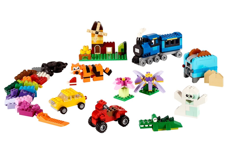 LEGO Classic - Kreative, mellomstore klosser 4+