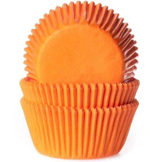 Muffinsformer - Oransje 50 stk.