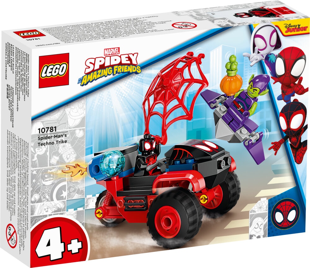 LEGO Marvel - Miles Morales: Spider-Mans tekno-trehjuling 4+