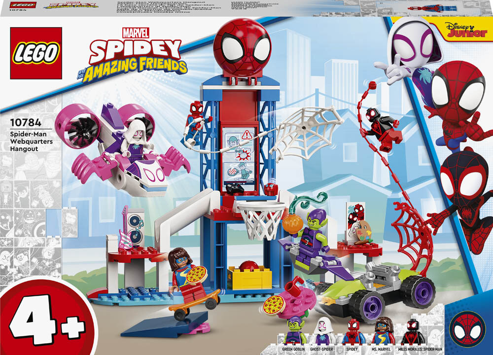 LEGO Marvel, Spider-Mans hovedkvarter 4+