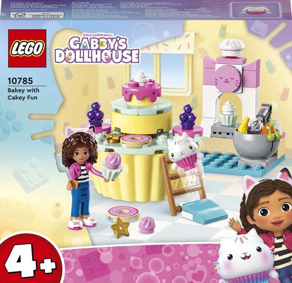 LEGO Gabby's Dollhouse - Muffins-moro på kjøkkenet 4+