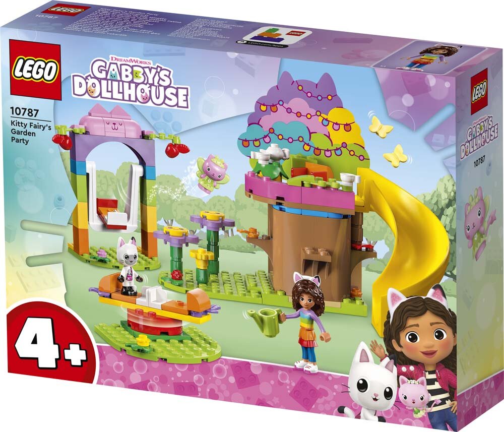 LEGO Gabby's Dollhouse - Kattealvs hagefest 4+