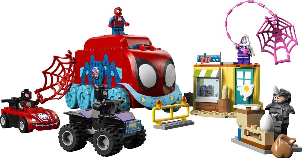 LEGO Marvel - Team Edderkoppens hovedkvarter 4+