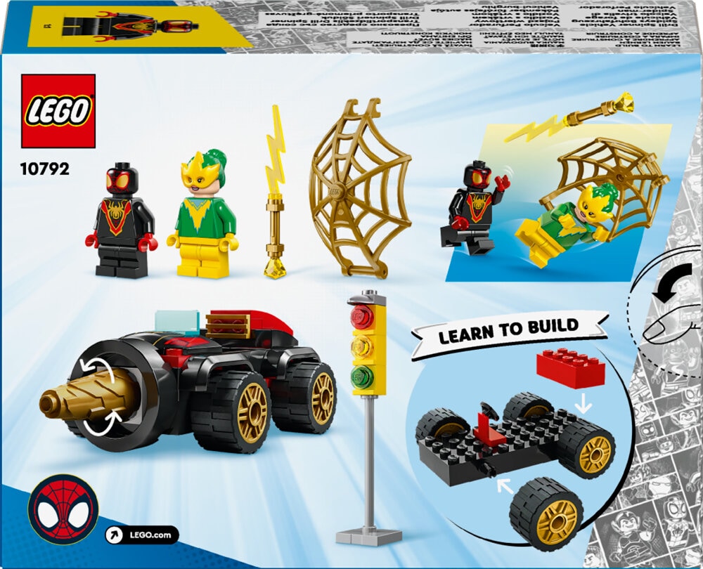 LEGO Marvel - Borespinner-maskin 4+