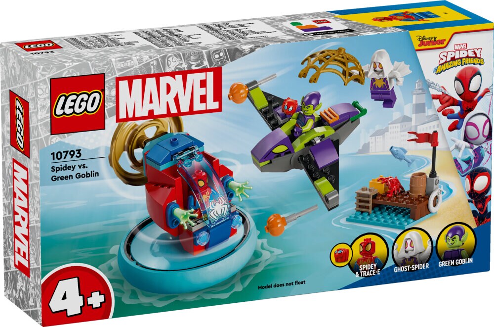 LEGO Marvel - Edderkoppen mot Green Goblin 4+