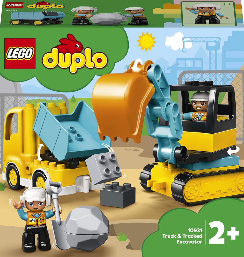 LEGO Duplo, Lastebil og beltegravemaskin 2+