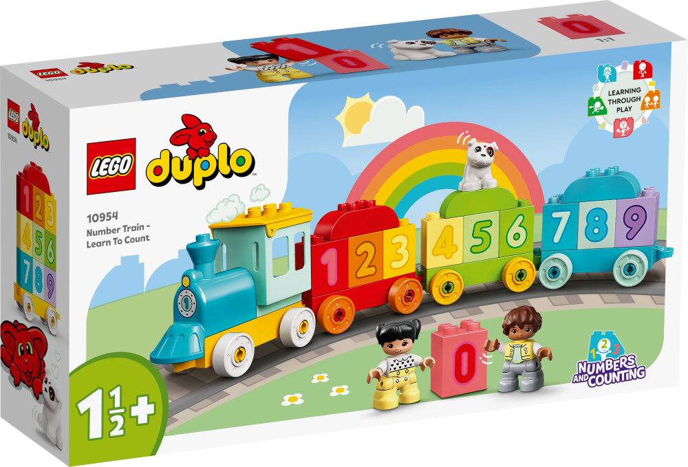 LEGO Duplo - Talltog – lær å telle 1+