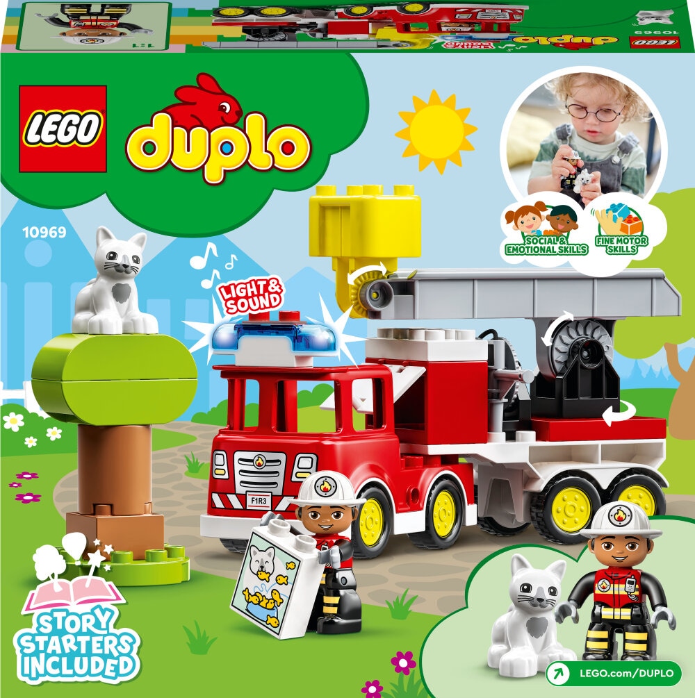 LEGO Duplo - Brannbil 2+